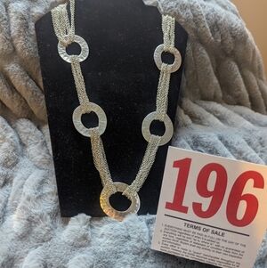 Women's Silver Toned Necklace